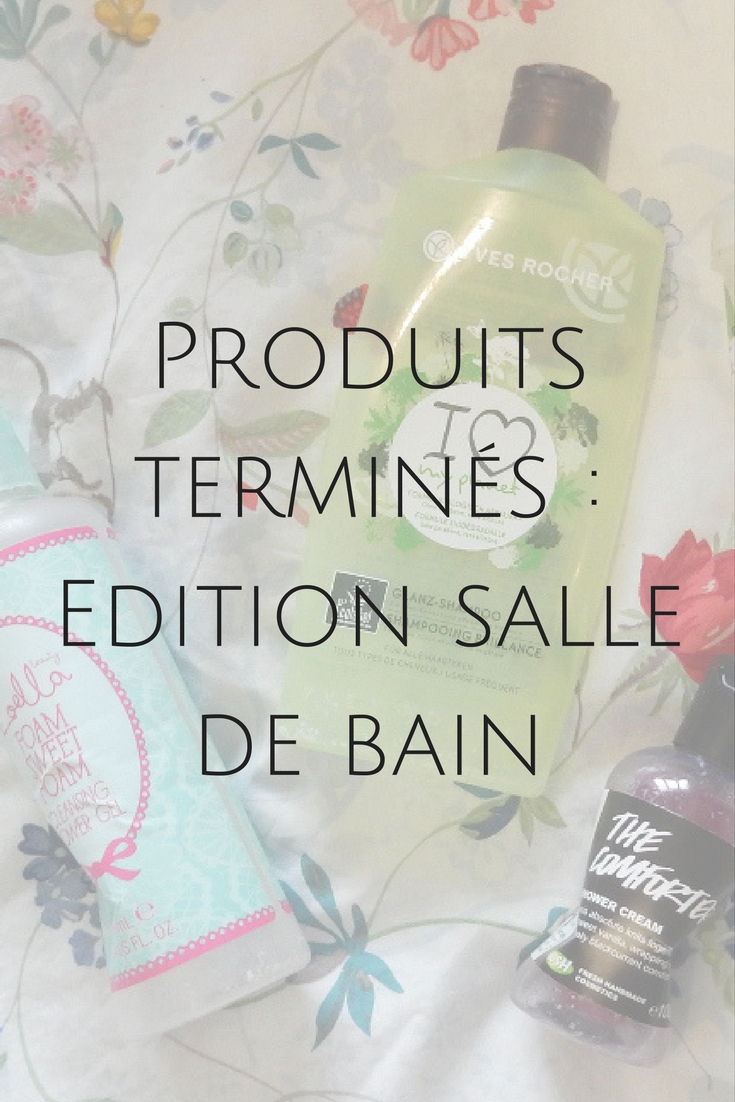 Produits terminés : édition salle de bain