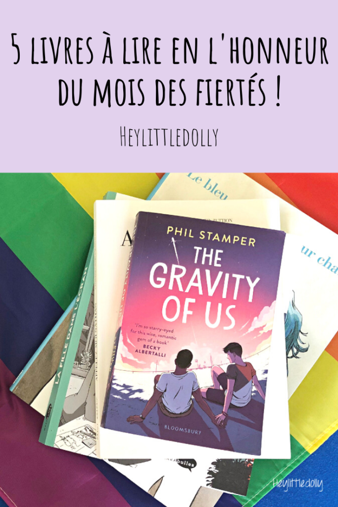 5 livres à lire en l'honneur du mois des fiertés